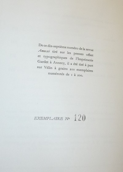 Annesci n° 17 - Annecy pendant l'année terrible 1870-1871