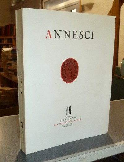 livre ancien - Annesci n° 18 - Mélanges littéraires annéciens (1850-1900) - Annesci