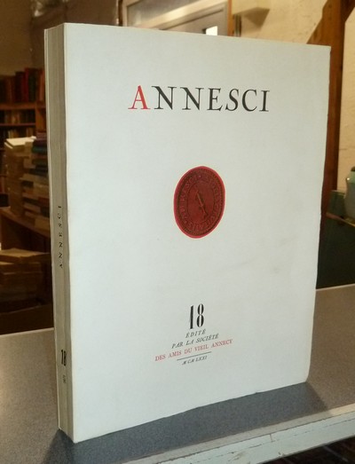 Livre ancien - Annesci n° 18 - Mélanges littéraires annéciens (1850-1900) - Annesci