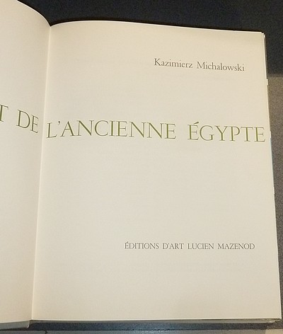 L'Art de l'ancienne Égypte