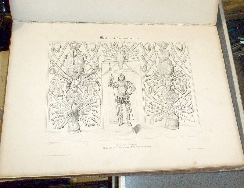 Meubles et objets divers du Moyen Age et de la Renaissance, dessinés d'après nature et lithographiés par Assélineau