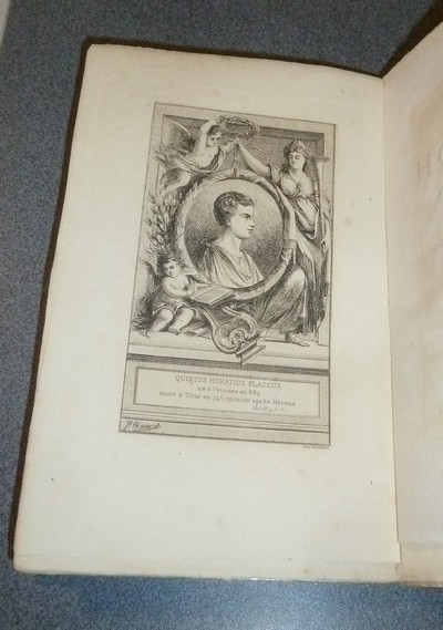 Oeuvres d'Horace (3 volumes) Traduction en vers du Comte Siméon. I : Les Odes et les Épodes. II : Les Satires, les Épîtres et l'Appendice. III : Les Notes