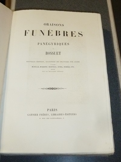 Oraisons funèbres et Panégyriques