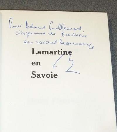 Lamartine en Savoie