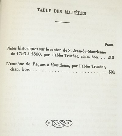 Société d'Histoire et d'Archéologie de Maurienne - Première Série, 4e volume, les Bulletins 1 à 5 (Complet des 5 volumes), 1876-1877-1879
