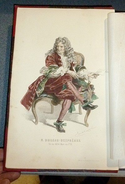 Oeuvres complètes de N. Boileau précédées de la Vie de l'auteur, d'après des documents nouveaux et inédits par Édouard Fournier