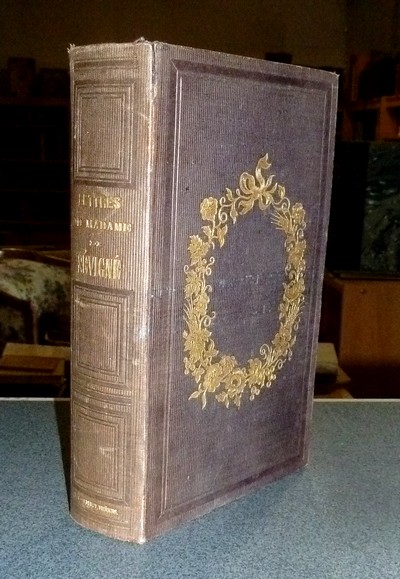 Lettres de Madame de Sévigné, précédées de son éloge par Mme Testu, qui a obtenu le prix d'éloquence décerné par l'Académie Française dans sa séance du 11 mai 1840