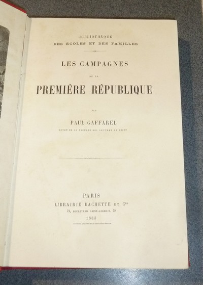 Les Campagnes de la Première République