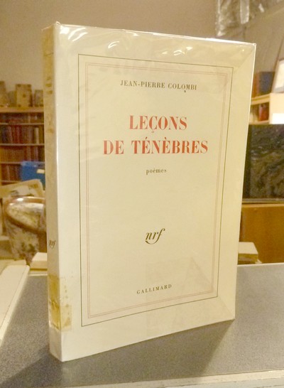 Leçons de ténèbres, poèmes