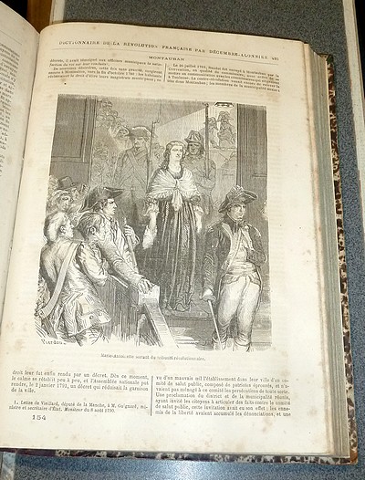 Dictionnaire de la Révolution Française 1789-1799 (2 volumes). Histoire générale, biographie, histoire des corps parlementaires, associations et clubs, historique de la Presse, études sur les doctrines politiques...