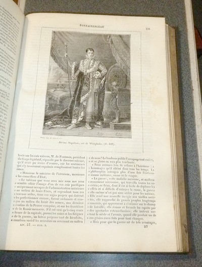 Histoire de l'Empire. Faisant suite à l'Histoire du Consulat (4 volumes)