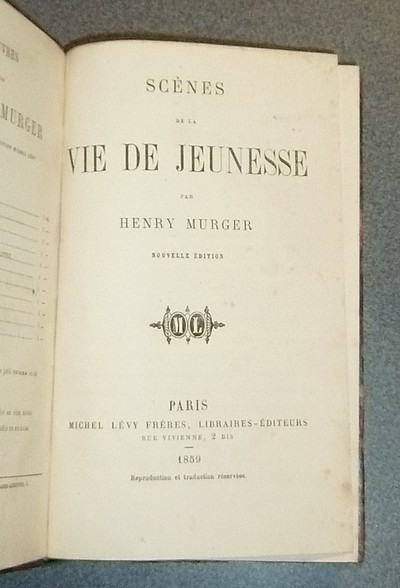 Scènes de la vie de jeunesse
