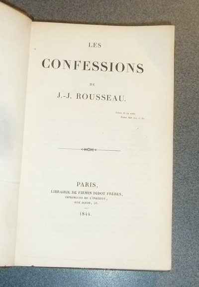 Les confessions