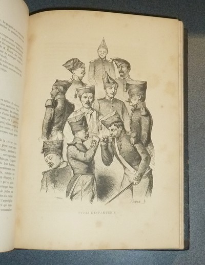  Les Français peints par eux-mêmes, Encyclopédie morale du Dix-neuvième siècle. Tome cinquième. (population parisienne et les petits métiers, 65 gravures hors texte, 376 pages)