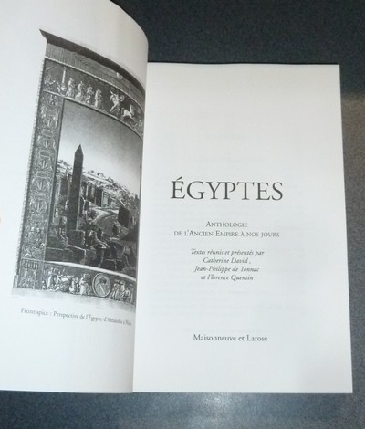 Égyptes. Anthologie de l'Ancien Empire à nos jours