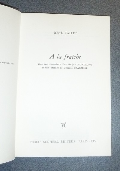 À la fraîche