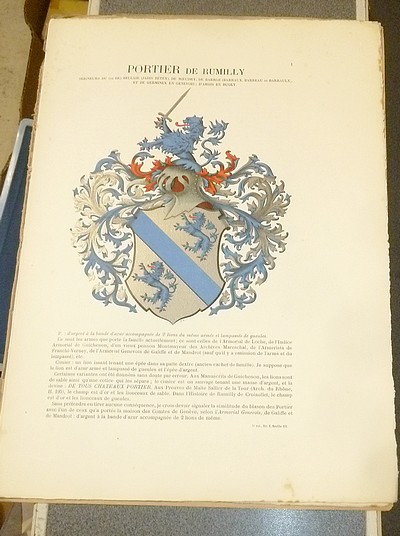 Armorial et Nobiliaire de l'Ancien Duché de Savoie (Tome V - livraison 1)