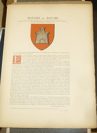 Armorial et Nobiliaire de l'Ancien Duché de Savoie (Tome V - livraison 6)