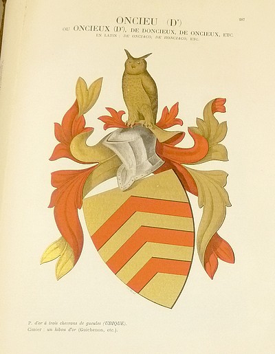 Armorial et Nobiliaire de l'Ancien Duché de Savoie (Tome IV - Livraison 19)