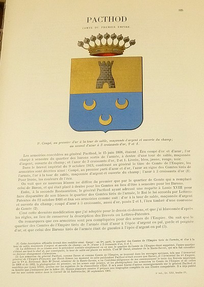 Armorial et Nobiliaire de l'Ancien Duché de Savoie (Tome IV - Livraison 21) - Foras, Le Cte E. Amédée de & Mareschal de Luciane, Cte F.-C. de