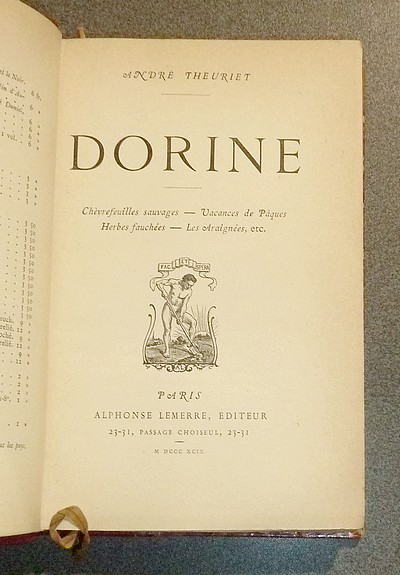 Dorine - Chèvrefeuilles sauvages - Vacances de Pâques - Herbes fauchées - Les araignées, etc.