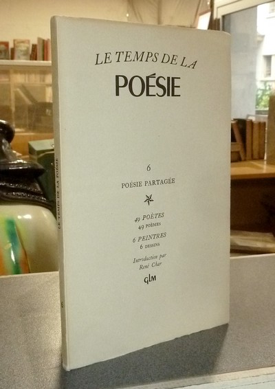 livre ancien - Le temps de la Poésie 6, poésie partagée - 