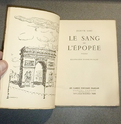 Le sang de l'épopée, poèmes