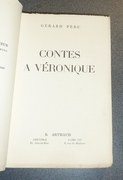 Contes à Véronique. Récits