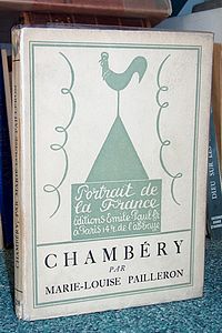Livre ancien Savoie - Chambéry - Pailleron Marie-Louise