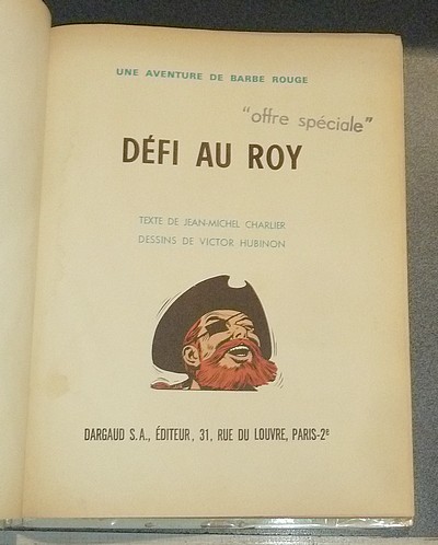 Barbe-Rouge N° 4 - Défi au Roy