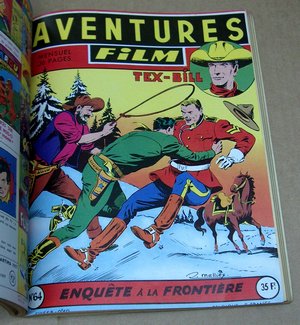 Aventures Film - Tex Bill. Recueil des n° 61 à 66
