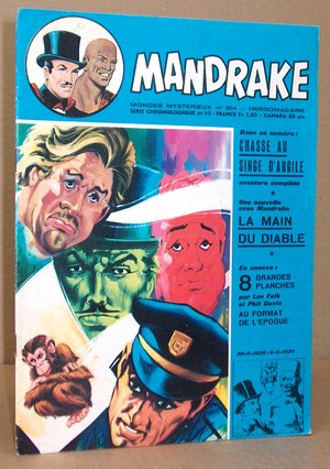 Mandrake Serie Chronologique N° 10 - ( N°364 ) - Chasse au singe d'argile - La main du diable