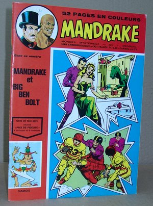 Mandrake Serie Chronologique N° 70 ( N° 424 ) Mandrake et Big Ben Bolt