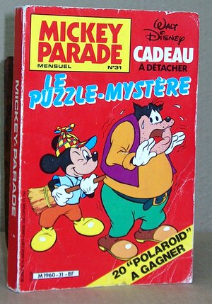 Mickey Parade, 2ème série N°31 - Le Puzzle-mystère