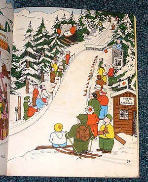Les Albums Roses - Babar aux sports d'hiver