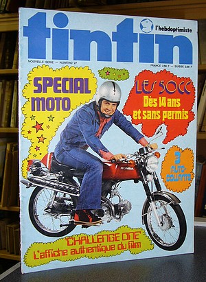Tintin L'hebdoptimiste - 27 - Spécial moto. Les 50 cc. Dès 14 ans et ans permis