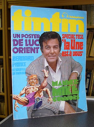 Tintin L'hebdoptimiste - 65 - Un poster de Luc Orient. Bernard Prince, Le souffle de Moloch. Spécial télé : « La Une est à vous ». - 