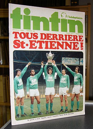 livre ancien - Tintin L'hebdoptimiste - 108 - Tous derrière St-Etienne ! - 