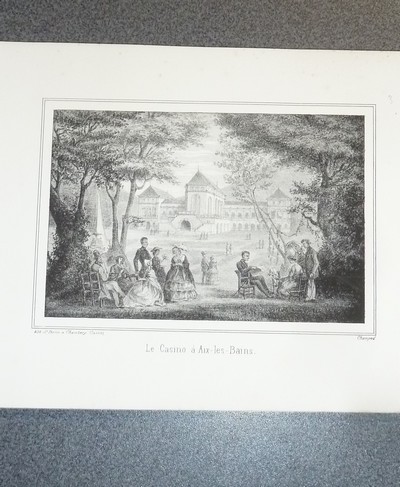 Souvenir d'Aix-les-Bains et de ses environs (13 lithographies)