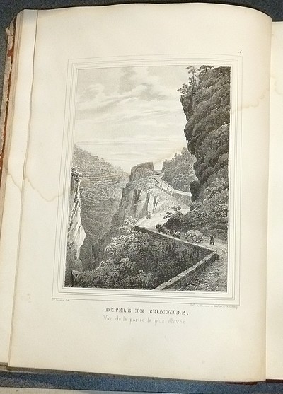 Sites de la Savoie dessinés d'après nature & lithographiés par Ph. Courtois (35 lithographies)