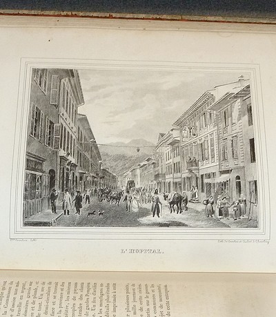 Livre ancien - Sites de la Savoie dessinés d'après nature & lithographiés par Ph.... - Courtois, Philippe