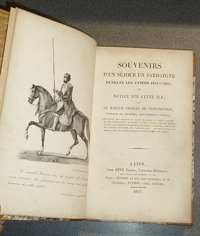 Souvenirs d'un séjour en Sardaigne pendant les années 1821 et 1822 ou Notice sur cette Ile