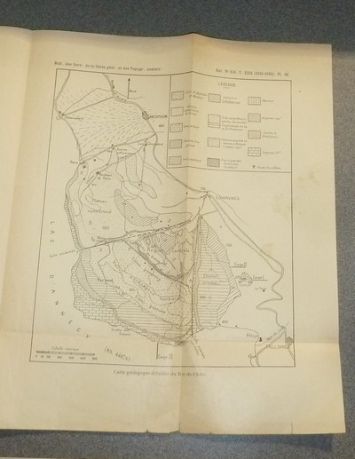 Monographie géologique du Roc-de-Chère (Lac d'Annecy)