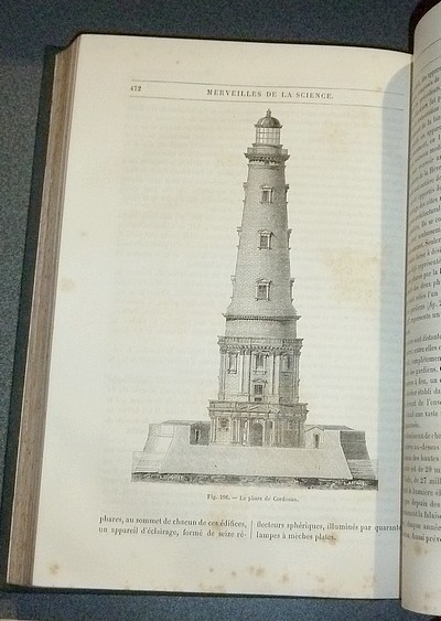 Éclairage - Chauffage - Ventilation - Phares - puits artésiens - Cloche à plongeur - Moteur à gaz - Aluminium - Planète Neptune. Merveilles de la Science ou Description populaire des inventions modernes