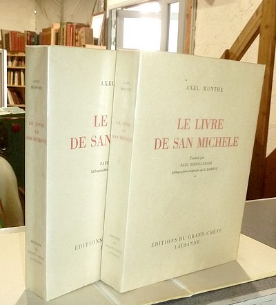 Le livre de San Michele (2 volumes)