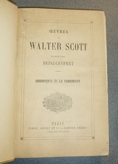 Chroniques de la Canongate