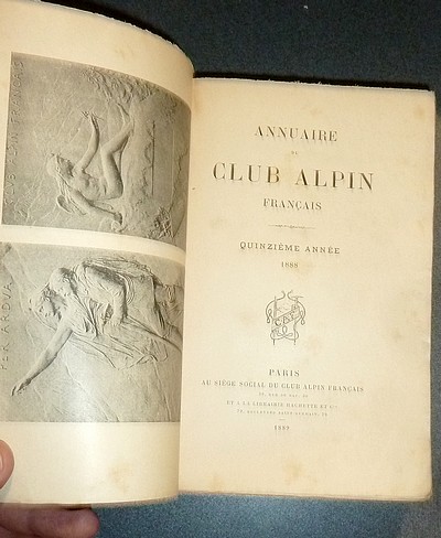Annuaire du Club Alpin français. Quinzième année 1888