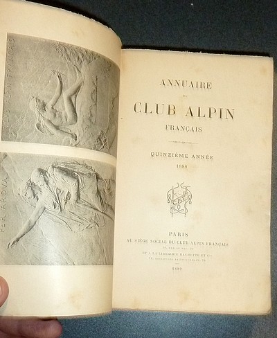 Annuaire du Club Alpin français. Quinzième année 1888