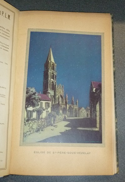 Agenda PLM 1919. Chemins de fer Paris-Lyon-Méditerranée (bien complet du supplément des 12 cartes postales)