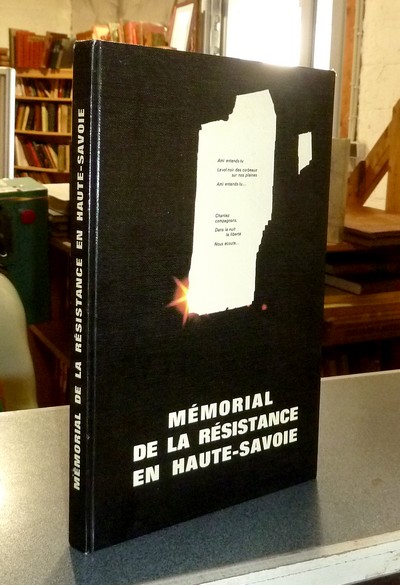 Livre ancien Savoie - Mémorial de la Résistance en Haute-Savoie - 